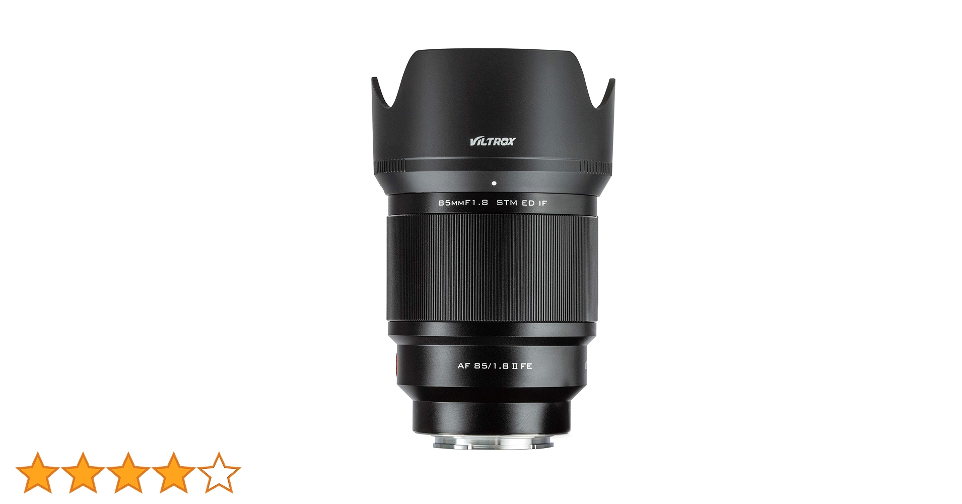 VILTROX AF 85/1.8 II XF レンズ Viltrox 85mm F1.8 II STM Fuji FXマウントに対応 軽量化 コンパクト化
